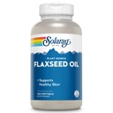 SOLARAY Flaxseed Oil 3000 mg 配 Omega 3 6 9, Flax Seed Softgel for Skin Health, Triple Omega Supple, Non-GMO, Gluten Free, Lab 校验 - 60天保证 - 80 services, 240 Softgels