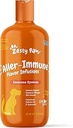 Zesty Paws Alergy & Immune Flavor Inforcements for Dogs - 配属Omega 3 沙门油用于敏感皮肤, EpiCor Pets, Colostrum & Quercetin - 支持季节性过敏 - 鸡肉 Flavor - 16 fl oz