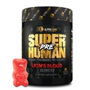 ALPHA Lion Pre Workout Powder, Beta Alanine, L-Taurine & Tri-Source Cafeine for 持久能量和焦点,硝氧化 和Citrulline for Pump (21 services, Lion's Blood Flavor),包装为 1