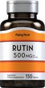 Piping Rock Rutin 500mg = 150 平板电脑 = 蔬菜,非GMO, Gluten 免费补编