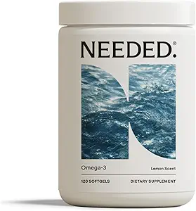 需要帮助。 产前Omega-3 -- -- 可持续源头鱼油的高可能性剂量,Lemon Zest Scented, 1000mg DHA, 1000mg EPA, 植入无胶原植物软胶壳,30天供应