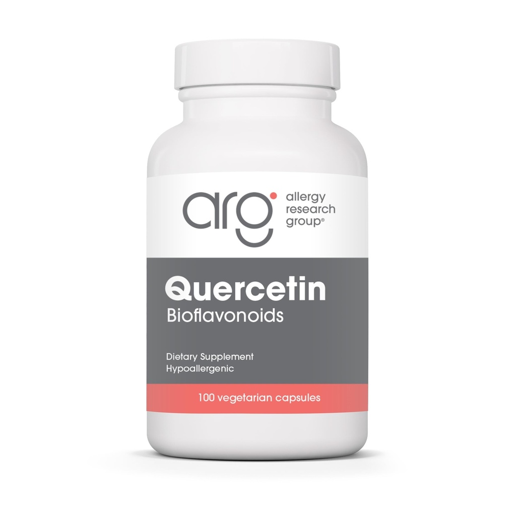 过敏性研究小组 Quercetin Bioflavoids - 柠檬 Bioflavoid 复合物 Rutin, Citrus 提取物 赫斯佩里丁, 蔬菜 Capsules - 100