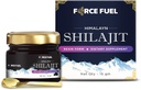 Shilajit纯喜马拉雅有机物Shilajit Resin - 男女金品级100%补充品 - 天然Shilajit Resin 具有85+痕量矿物和富尔维酸,用于聚焦、能源和豁免30天的供应