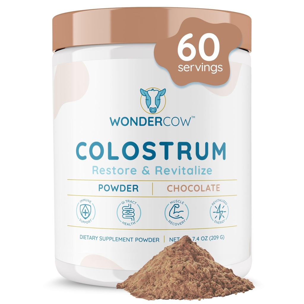 WONDERCOW Colostrum 营养健康、免疫支持、肌肉恢复与健康补充粉