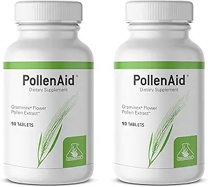Graminex PollenAid Prostate 补充:所有天然前列腺对Bladder控制与尿道切克健康的支持, Rye Pollen 提取器在美国制造, 90片(2页)