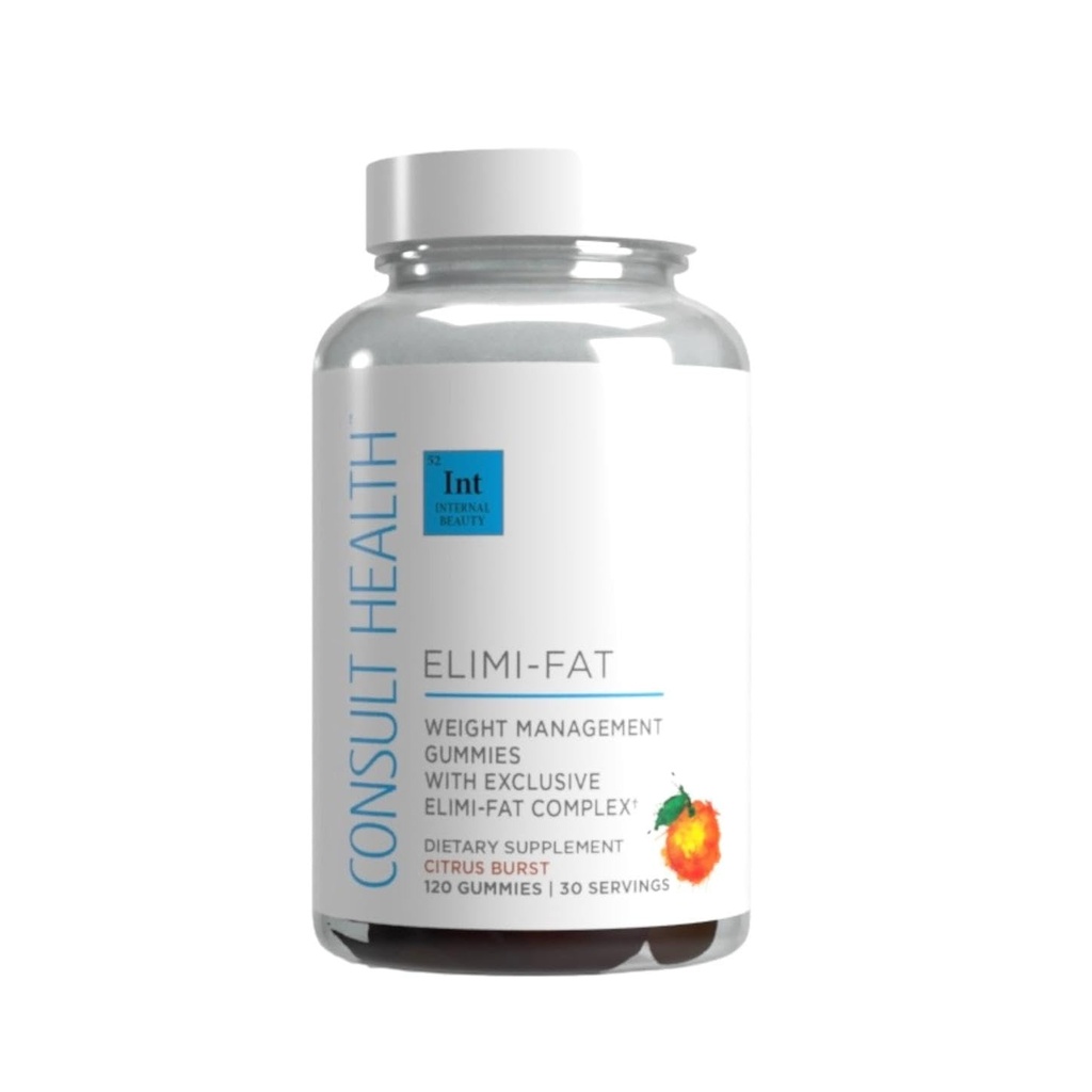 咨询健康 ELIMI-Fat Apple Viner Morosil 重量管理 Gummys - 支持重量损失 - Gluten Free, Keto, Vegan - Citrus Flavor 120 Count