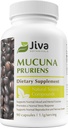 吉瓦植物学-Mucuna Pruriens Capsules-天鹅绒豆-Mucuna Pruriens 粉状提取-90 Capsules