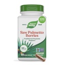 Nature's Way Saw Palmetto Berries, 传统前列腺支持*,每服务585毫克,非GMO项目验证,Vegan,100 Capsules(包装May Vary)