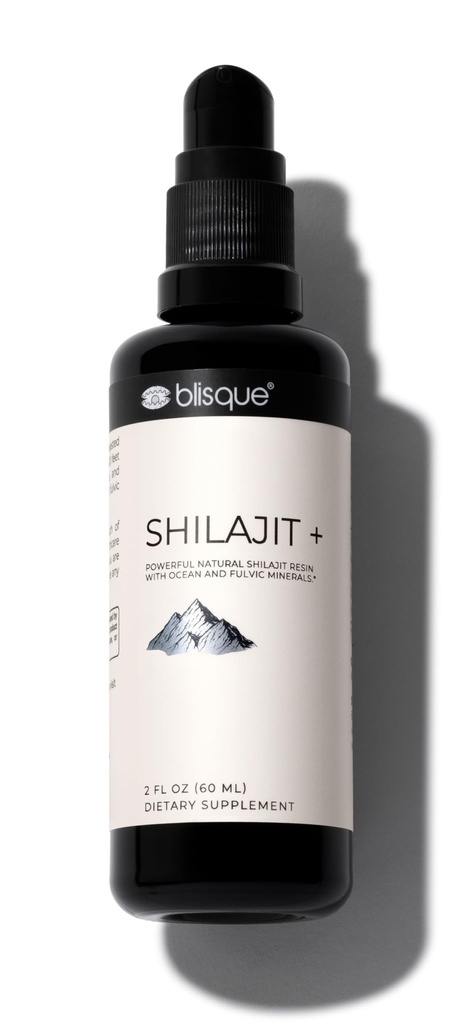 Blisque – 喜马拉雅 Shilajit Resin 矿泉水 纯净 天然 有机 → 用于解毒、清洁、免疫支持、脑促进器和能量 → 含有富尔维酸和追踪矿物 → 2 FL OZ