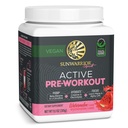 Sunwarrior Pre Workout Powder Energy Drink + Vegan Plant 补充 + Pump, 水合,焦点,耐力,和强力建设 + 西瓜 Flavored 30 services → 积极预修 + Put, Hydret, focus, Endurance, & strong Builder + 西瓜 Flavored 30 services + active Preworkout