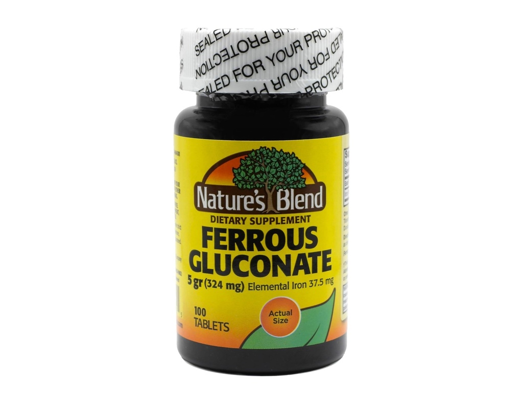 自然融化的Ferrous Gluconate板块,100个