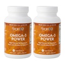 BrainMD博士 阿门·奥米加-3 Power - 60 Capsules, pack of 2 - 联合和免疫支持补充 - 包含 DHA & EPA - Gluten Free - 60 总服务