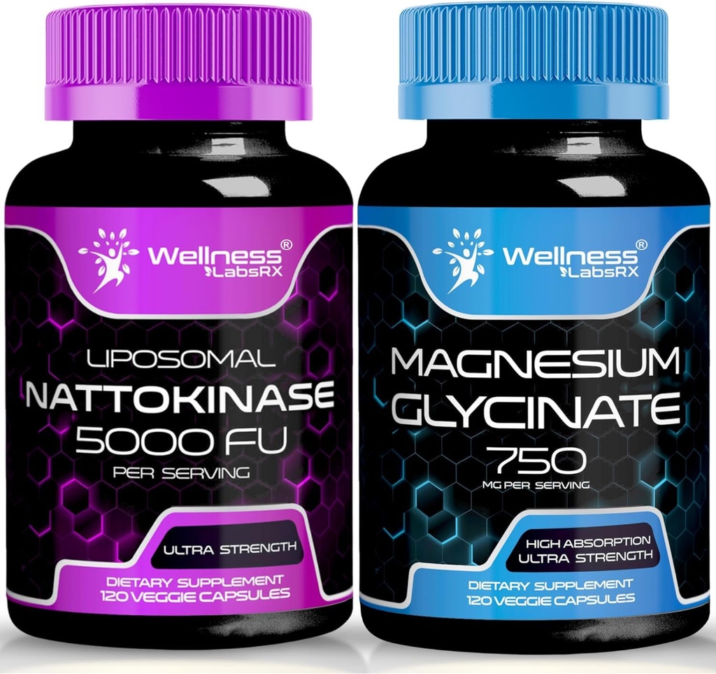 井喷LABSRX Nattokinase 增量Capsules - 5000 FU - 甘化镁Capsules 750 MG