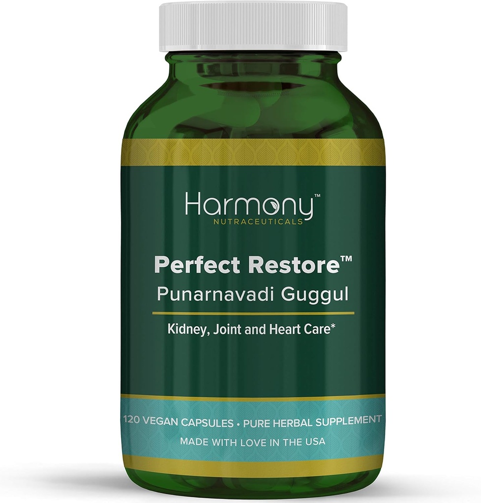 Punarnavadi Guggul 完美恢复 Gumman博士的临床水平 最高概率 最大强度 和谐 营养 120 Vegan Capsules