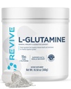 Revive MD Gut L-Glutamine Powder – Muscle Recovery & Immune Support Supplement for Adults – Promotes Digestive Health, Reduces Muscle Soreness & Supports Immunity – Vegan (30 Servings)