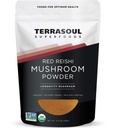 Terasoul超级食品 有机Reishi蘑菇粉(4:1 提取), 5.5 Oz, 免疫支持, 压力缓解, 更好的睡眠, 拥抱适应性蘑菇的力量