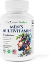 男子多维特敏和矿物质综合体与植物提取物——男子多维特敏改善整体健康,抗氧化剂和自然体支持——60卡普尔——30天供应.