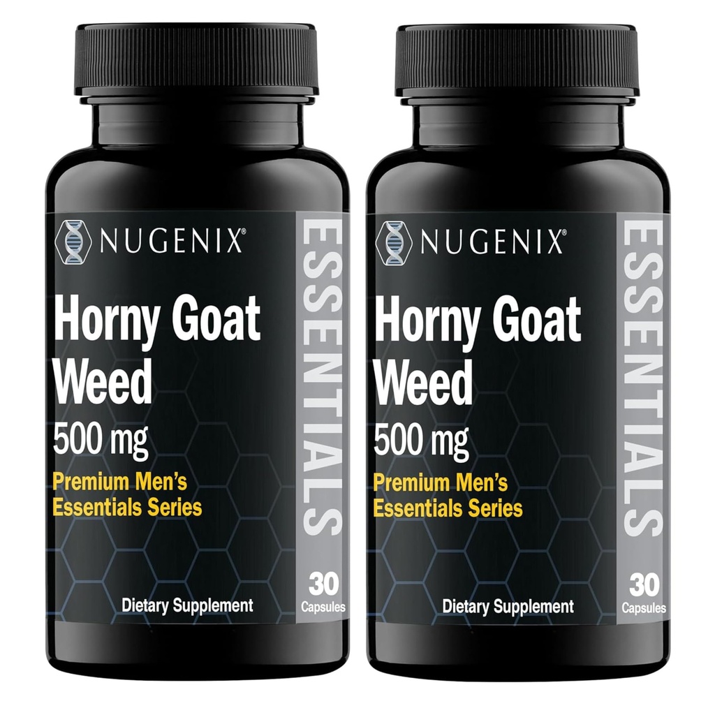 Nugenix 基本品 霍尼山羊草提取 - Epimedium 提取 - 60 Capsules