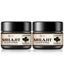 Shilajit纯喜马拉雅有机物Shilajit Resin - 600mg 最大可能性的天然有机物Shilajit Resin 含有85+ Trace Minerals & Fulvic Acid for Energy, Immune支持, 30克(2包)