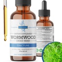 Wormwood 有机丁香 - 消化卫生和固醇支持草药补充剂 - 天然清洁 - 无酒精,美国制造,2 Fl Oz