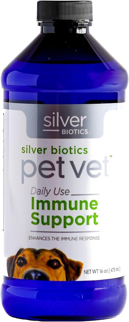 (原始内容存档于2018-09-26). Silver Biotics Pet Vet Immune Support – 增强Pets的免疫反应 – 16 Fl Oz.