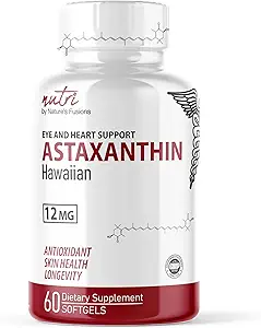 (原始内容存档于2018-03-02) (中文(简体) ). Nature's Fusions Nutri Astaxanthin 12mg Max streng - Premium supplements in Hawaii) - 威力抗氧化剂,促进心脏和眼部健康 - 60 Softgel for Fast Absociation