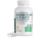 Bronson Glycinitium 200 MG / 用于高吸附的切片、胃部温和剂、非GMO、 240 种蔬菜