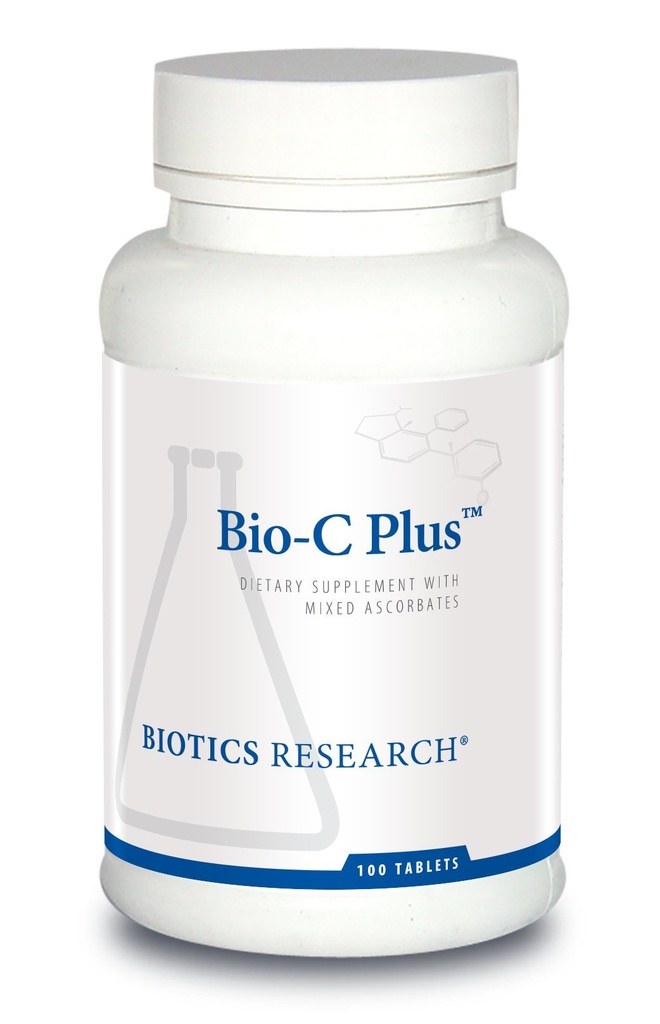 生物研究 Bio C PlusTM 提供维生素C,作为与Citrus Bioflavoids、SOD和Catalases、维生素C+ Bioflavoids、Potent抗氧化剂、免疫系统100片的混合矿物合成物