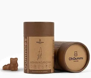 Ashwagandha 1500mg + 锌,维生素D2 Vegan Gummys (Ashwagandha Roots)