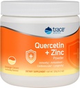Trace Minerals Quercetin Plus 锌粉 - 免疫支持的抗氧化剂补充剂 - 矿物补充剂 Aids 心血管健康 - 包括维生素C & Ionic - 橙汁,120克(30种服务)