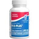 B12 维生素B12 甲基Cobalamin 1000 mcg - 临床配方 甲基B12 亚语言 1000 mcg 能量眼神经和大脑支持男女的味道 Lozenges - 30 counts (Berry Flavor)
