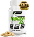 Herbolab Tongkat Ali for Men Root Supplement 200:1,标准化为2% Eurycomanone, 1200mg, 30天供应,长杰克Tongkat Ali for Men, Eurycoma Longifolia Extract Powder Capsules,马来西亚金森