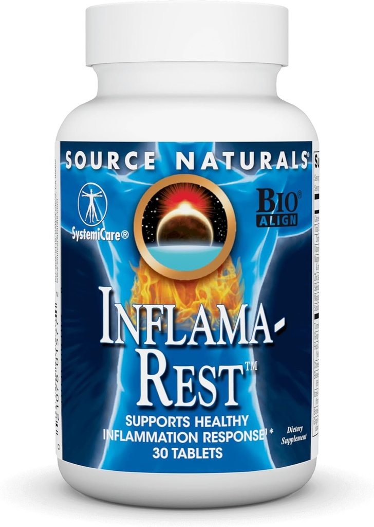 来源:Naturals Inflama-Rest - Herbal & Mineral blend with Turmeric, Boswellia, Ginger, Quercetin - 最大压力缓解和放松 - 30块