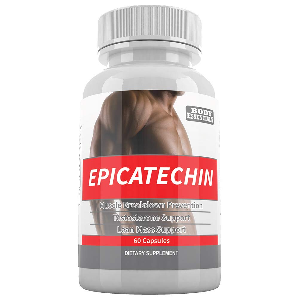 EPICATECHIN - 60 Capsules - 300 mg Pervice formed Muscle growth - 增加蛋白质合成,增益,精益肌肉 - 提高强度和降低体积