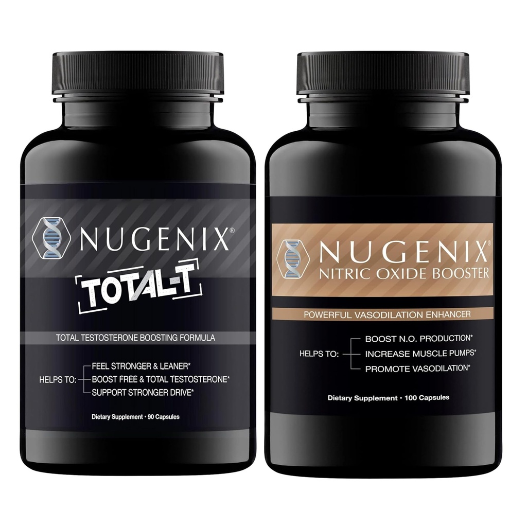 Nugenix Nitric Oxide 助推器和T总测试性酮助推器
