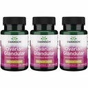 Swanson Ovarian Glandular - Natural Supplement Promoting Women's Glandular Health & Balance Support - Sourced from Premium Bovine Tissue to Support Wellness - (60 Capsules, 250mg Each) (3 Pack)