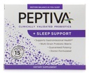 Peptiva 26亿 CPU Probiotic and Sleep Support - 临床验证 多排Probiotic - 乳房杆菌和Bifidobacterium, Melatonin - 15 Counter