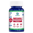 生物信托 OmegaKrill EPA & DHA Omega 3号补编,鱼和Krill油,为联合、心脏、脑、眼和皮肤提供支持(30次服务)