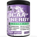 EVL BCAAs 氨基酸粉 - 氨基酸粉 - 氨基酸粉 - 氨基酸粉 - 氨基酸的能量前置处理粉 - 用6个关键电解质补水后置处理饮料 - 葡萄喷洒