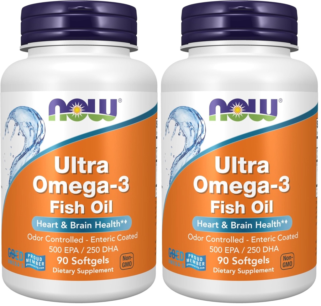 现时增刊,Ultra Omega-3 分子蒸馏和进化工艺,90 Softgels (Pack of 2)