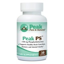 峰纯和自然“Peak PS” Phosphatidylserine脑健康补充剂——记忆健康无豆新热带——脑健康补充剂——30个100毫克软胶