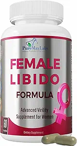 女性Libido公式,Horny山羊杂草、马卡、Tribulus、Ginseng for Desire、Energy、NN-GMO,60卡普勒斯女性高级活性补充剂