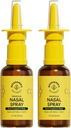 养蜂人自然鼻喷洒 成人与Propolis, Xylito 和 Saline, 清鼻摄入, 摩伊斯特西纳斯运河, & Decongest Sinus Cavities, 1 fl oz (Pack of 2)