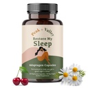 峰+谷 成人自然睡眠援助 - 60 Capsules for Deep Sleep - 3 mg Melatonin, L Theanine, Chamomile, Ashwagandha - 天然草药睡眠药 - 超强镇静睡眠援助