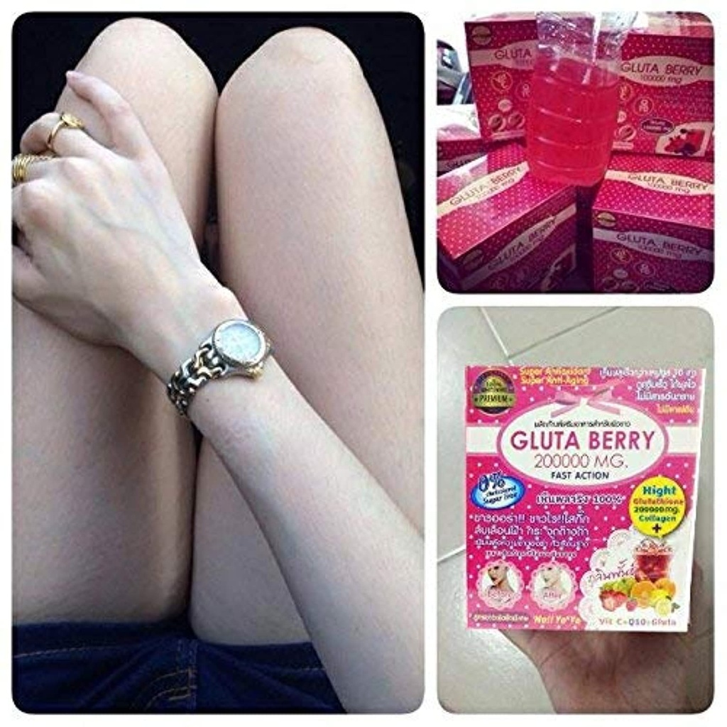 2000mg 饮料 Punch Whitening Skin 快动作 10pcs./Box.