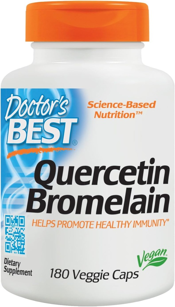 博士最佳Quercetin/布鲁曼卡普勒斯,180