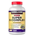 Kirkland 签名 Super B-Complex (2-Pack) 配电解石(2×500平板电脑)