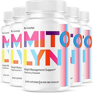 (5 Pack) 米托林·卡普勒斯 - 米托林,米托林先进公式药片 米托林补编 米托林·卡普勒斯,米托林辅助药片 米托林辅助药片 米托林辅助药片 米托林辅助药片 300 卡普勒斯5个月