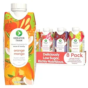 使用椰子水、维生素、无葡萄糖、植物基、低糖、8Flavor Variety包装,