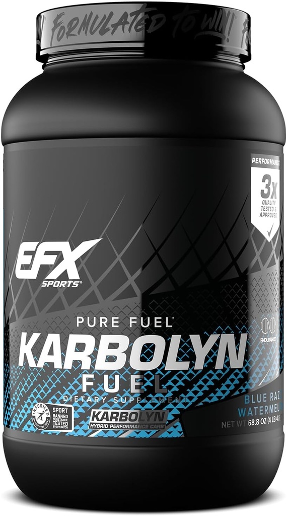 EFX体育 卡博林燃料 QQ快吸碳酸碳酸盐 粉末 碳载荷 持续能量 快速恢复 QQ兴奋剂 自由 QQ 36 服务(蓝色西瓜)